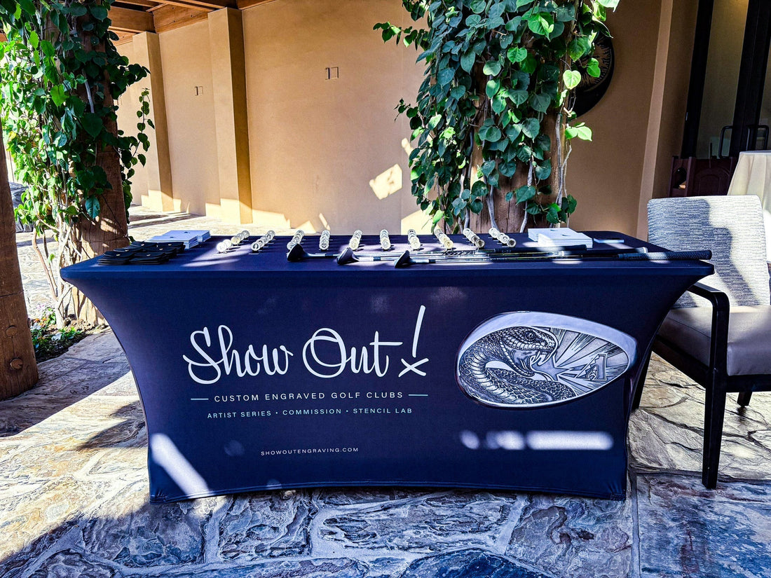 Show Out Engraving at the Anthony Anderson Celebrity Golf Classic