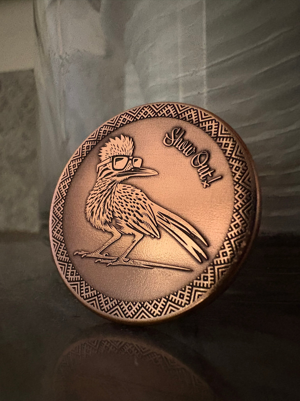 Desert Roadrunner Brand Ball Marker 